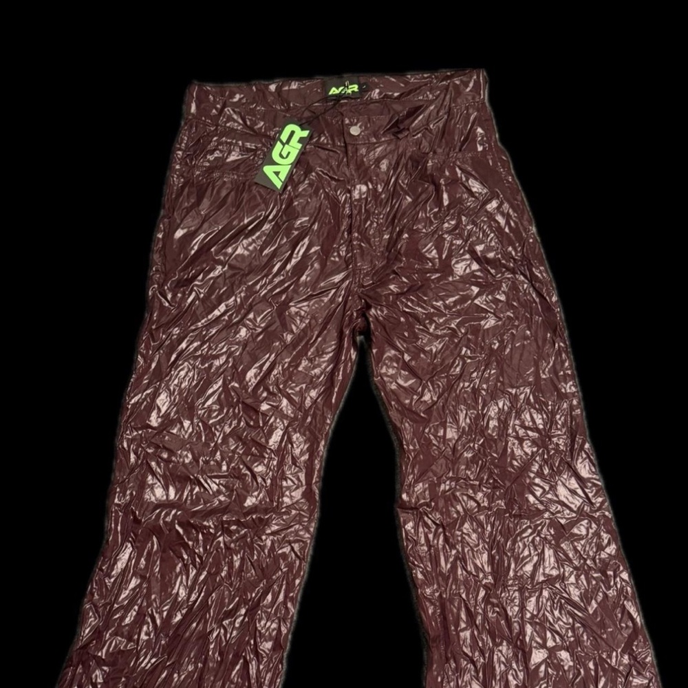 AGR Purple Five-Pocket Trousers - Picture 3 of 3